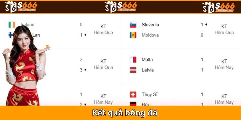 Kết quả bóng đá